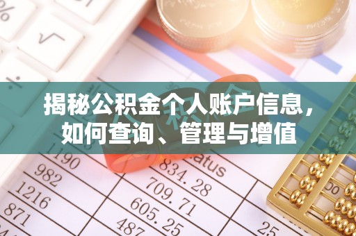 南化揭秘公积金个人账户信息，如何查询、管理与增值