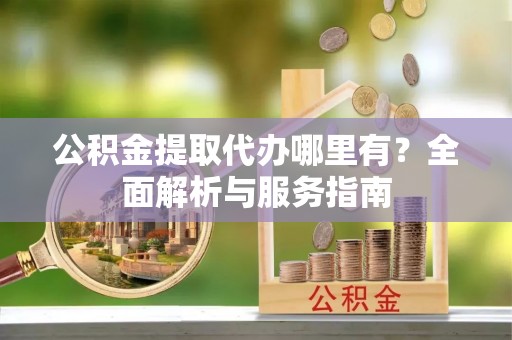 南化公积金提取代办哪里有？全面解析与服务指南