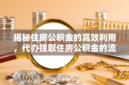 南化揭秘住房公积金的高效利用，代办提取住房公积金的流程与技巧