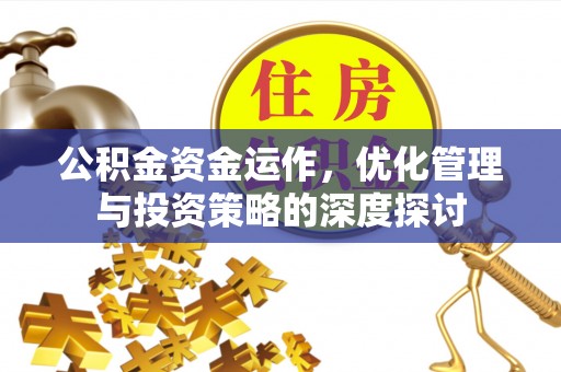 南化公积金资金运作，优化管理与投资策略的深度探讨
