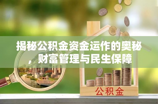 南化揭秘公积金资金运作的奥秘，财富管理与民生保障