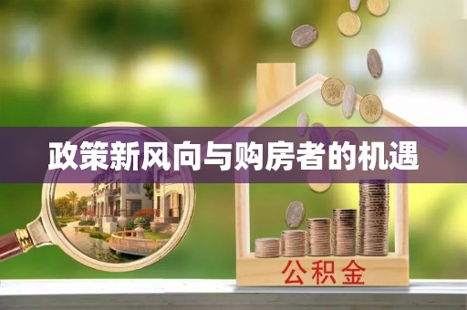 南化政策新风向与购房者的机遇