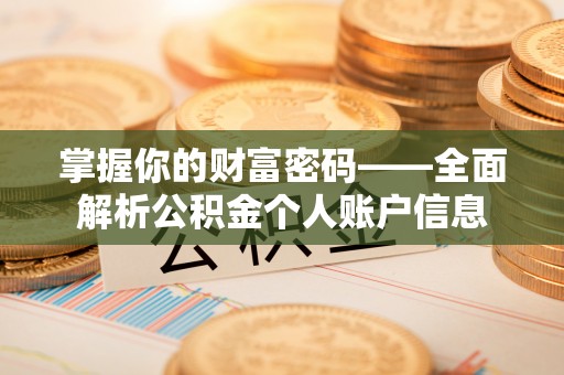 南化掌握你的财富密码——全面解析公积金个人账户信息