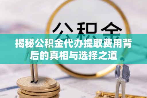 南化揭秘公积金代办提取费用背后的真相与选择之道