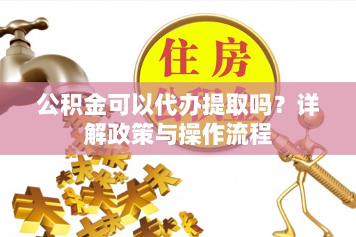 南化公积金可以代办提取吗？详解政策与操作流程