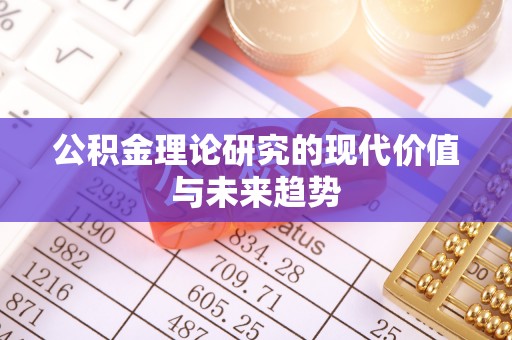 南化公积金理论研究的现代价值与未来趋势