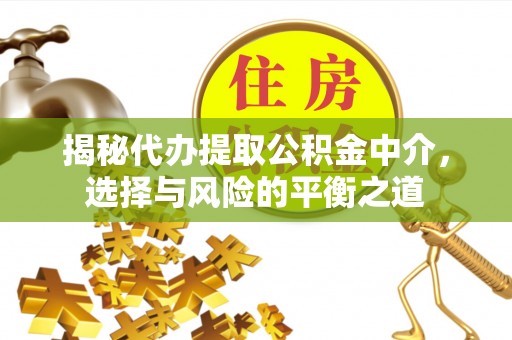 南化揭秘代办提取公积金中介，选择与风险的平衡之道