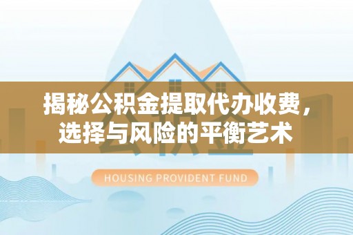 南化揭秘公积金提取代办收费，选择与风险的平衡艺术