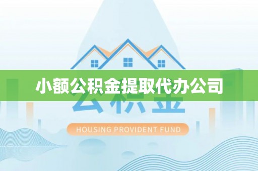 南化小额公积金提取代办公司