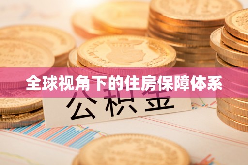 南化全球视角下的住房保障体系